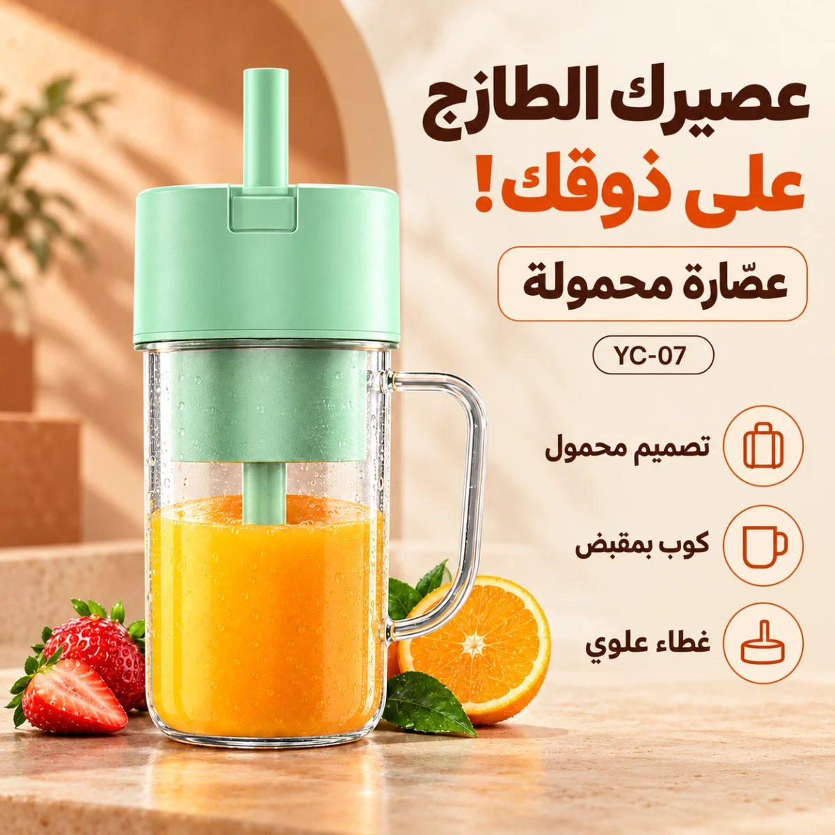 YC-07 portable juicer